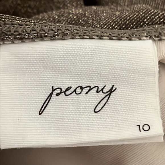 Peony gold swimsuit size 10AU / US6 ruched lined top - Picture 12 of 14